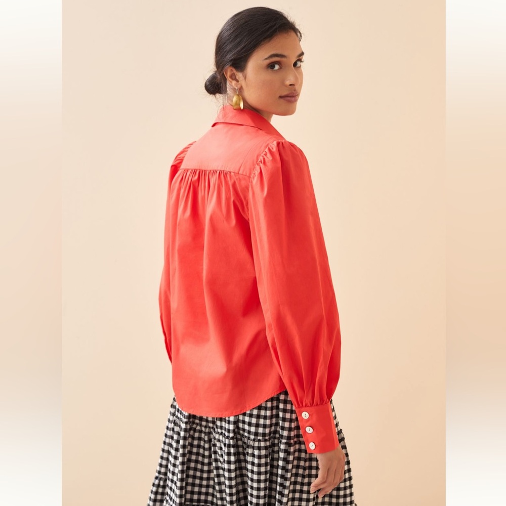 Anthropologie Eva Franco Classic Buttondown Medium